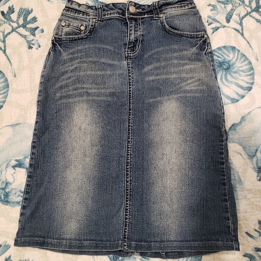 Girls Denim Skirt